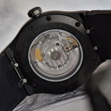 Buy Shop Maurice Lacroix Automatic Date Black Dial Black Leather Strap Watch For Men - AI6008-PVB01-330-1 USA Online