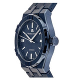 Buy Shop Maurice Lacroix Automatic PVD Limited Edition Blue Dial Blue Silicon Strap Watch For Men - AI6007-PVC00-430-4 USA Online