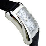Buy Shop Maurice Lacroix Divina White Mother of Pearl Dial Black Leather Strap Watch for for Women - DV5011-SD531-120 USA Online