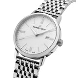 Buy Shop Maurice Lacroix Eliros Date White Dial Silver Steel Strap Watch for Women - EL1094-SS002-150-1 USA Online