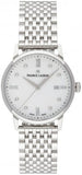 Buy Shop Maurice Lacroix Eliros Date White Dial Silver Steel Strap Watch for Women - EL1094-SS002-150-1 USA Online