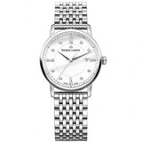 Buy Shop Maurice Lacroix Eliros Date White Dial Silver Steel Strap Watch for Women - EL1094-SS002-150-1 USA Online