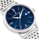 Buy Shop Maurice Lacroix Eliros Diamonds Blue Dial Silver Steel Strap Watch For Women - EL1094-SS002-450-1 USA Online