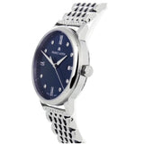 Buy Shop Maurice Lacroix Eliros Diamonds Blue Dial Silver Steel Strap Watch For Women - EL1094-SS002-450-1 USA Online