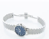 Buy Shop Maurice Lacroix Eliros Sunbrushed Blue Dial Silver Steel Strap Watch for Women - EL1094-SS002-130-1 USA Online