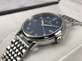 Buy Shop Maurice Lacroix Eliros Sunbrushed Blue Dial Silver Steel Strap Watch for Women - EL1094-SS002-130-1 USA Online