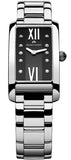 Buy Shop Maurice Lacroix Fiaba Black Dial Silver Steel Strap Watch for Women - FA2164-SS002-350 USA Online