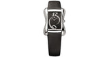 Buy Shop Maurice Lacroix Fiaba Black Dial with Diamonds Black Leather Strap Watch for Women - DV5012-SD531-350 USA Online
