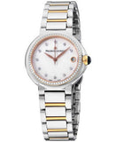 Buy Shop Maurice Lacroix Fiaba Date Diamonds White Mother of Pearl Dial Two Tone Steel Strap Watch for Women - FA1007-PVP23-170-1 USA Online