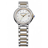 Buy Shop Maurice Lacroix Fiaba Date Diamonds White Mother of Pearl Dial Two Tone Steel Strap Watch for Women - FA1007-PVP23-170-1 USA Online