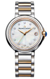 Buy Shop Maurice Lacroix Fiaba Date Diamonds White Mother of Pearl Dial Two Tone Steel Strap Watch for Women - FA1007-PVP23-170-1 USA Online