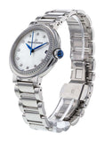 Buy Shop Maurice Lacroix Fiaba Diamonds Mother of Pearl Dial Silver Steel Strap Watch for Women - FA1004-SD502-170-1 USA Online