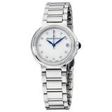 Buy Shop Maurice Lacroix Fiaba Diamonds Mother of Pearl Dial Silver Steel Strap Watch for Women - FA1004-SD502-170-1 USA Online