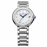 Buy Shop Maurice Lacroix Fiaba Diamonds Mother of Pearl Dial Silver Steel Strap Watch for Women - FA1004-SD502-170-1 USA Online