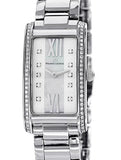 Buy Shop Maurice Lacroix Fiaba Diamonds White Dial Silver Steel Strap Watch for for Women - FA2164-SD532-170 USA Online