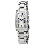 Buy Shop Maurice Lacroix Fiaba Diamonds White Dial Silver Steel Strap Watch for Women - FA2164-SD532-118 USA Online