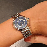 Buy Shop Maurice Lacroix Fiaba Moonphase Blue Dial Silver Steel Strap Watch for Women - FA1084-SS002-420-1 USA Online