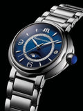 Buy Shop Maurice Lacroix Fiaba Moonphase Blue Dial Silver Steel Strap Watch for Women - FA1084-SS002-420-1 USA Online