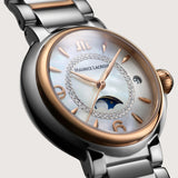 Buy Shop Maurice Lacroix Fiaba Moonphase Mother of Pearl Dial Two Tone Steel Strap Watch for Women - FA1084-PVP13-150-1 USA Online