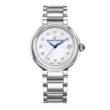 Buy Shop Maurice Lacroix Fiaba Mother of Pearl Dial Silver Steel Strap Watch for Women - FA1004-SS002-170-1 USA Online
