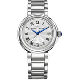 Buy Shop Maurice Lacroix Fiaba Silver Dial Silver Steel Strap Watch for Women - FA1004-SS002-110-1 USA Online