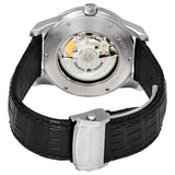 Buy Shop Maurice Lacroix Pontos Date Automatic Black Dial Black Leather Strap Watch For Men - PT6148-SS001-330 USA Online