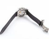 Buy Shop Maurice Lacroix Pontos Date Automatic Black Dial Black Leather Strap Watch For Men - PT6148-SS001-330 USA Online