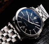 Buy Shop Maurice Lacroix Pontos Date Automatic Black Dial Silver Steel Strap Watch For Men - PT6148-SS002-330 USA Online