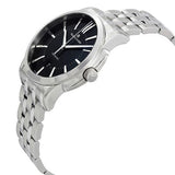 Buy Shop Maurice Lacroix Pontos Date Automatic Black Dial Silver Steel Strap Watch For Men - PT6148-SS002-330 USA Online