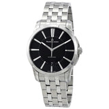 Buy Shop Maurice Lacroix Pontos Date Automatic Black Dial Silver Steel Strap Watch For Men - PT6148-SS002-330 USA Online