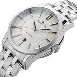 Buy Shop Maurice Lacroix Pontos Date Automatic Silver Dial Silver Steel Strap Watch For Men - PT6148-SS002-130 USA Online