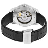 Maurice Lacroix Pontos Silver Dial Black Leather Strap Watch For Men - PT6148-SS001-131