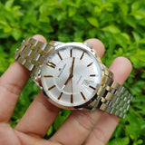 Buy Shop Maurice Lacroix Pontos Date Silver Dial Silver Steel Strap Watch For Men - PT6148-SS002-131-1 USA Online