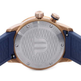Buy Shop Maurice Lacroix Pontos Divers Limited Edition Blue Dial Blue Leather Strap Watch For Men - PT6248-BRZ0B-430-4 USA Online
