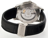 Maurice Lacroix Pontos Date Automatic Black Dial Black Leather Strap Watch For Men - PT6148-SS001-330