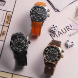 Buy Shop Maurice Lacroix Pontos S Diver Black Dial Orange Rubber Strap Watch For Men - PT6248-SS00L-330-J USA Online