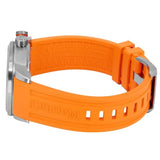 Buy Shop Maurice Lacroix Pontos S Diver Black Dial Orange Rubber Strap Watch For Men - PT6248-SS00L-330-J USA Online