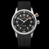 Buy Shop Maurice Lacroix Pontos S Diver Black Dial Orange Rubber Strap Watch For Men - PT6248-SS00L-330-J USA Online