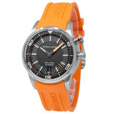 Buy Shop Maurice Lacroix Pontos S Diver Black Dial Orange Rubber Strap Watch For Men - PT6248-SS00L-330-J USA Online