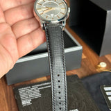 Buy Shop Maurice Lacroix Pontos Silver Dial Black Leather Strap Watch For Men - PT6148-SS001-131 USA Online