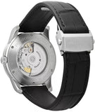 Buy Shop Maurice Lacroix Pontos Silver Dial Black Leather Strap Watch For Men - PT6148-SS001-131 USA Online