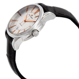 Buy Shop Maurice Lacroix Pontos Silver Dial Black Leather Strap Watch For Men - PT6148-SS001-131 USA Online