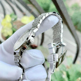 Buy Shop Maurice Lacroix Eliros Date White Dial Silver Steel Strap Watch for Women - EL1094-SS002-150-1 USA Online