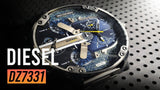 Buy Shop Diesel Big Daddy 2.0 Chronograph Blue Dial Grey Steel Strap Watch For Men - DZ7331 USA Online