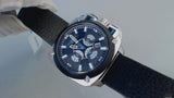 Buy Shop Diesel BAMF Chronograph Black Dial Black Leather Strap Watch For Men - DZ7345 USA Online