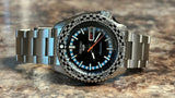Buy Shop Seiko 5 Sports Checker Flag Special Edition Black Dial Silver Steel Strap Watch For Men - SRPK67K1 USA Online