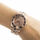 Buy Shop Marc Jacobs Blade Rose Gold Dial Rose Gold Steel Strap Watch for Women - MBM3127 USA Online