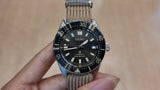 Buy Shop Seiko Prospex 1965 Diver’s Re-Interpretation Automatic Black Dial Brown NATO Strap Watch For Men - SPB239J1 USA Online