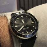 Buy Shop Tissot Seastar 1000 Powermatic 80 Black Dial Black Nylon Strap Watch For Men - T120.407.17.051.00 USA Online
