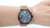 Buy Shop Tissot T Sport Chrono XL Black Dial Brown Leather Strap Watch For Men - T116.617.36.057.00 USA Online